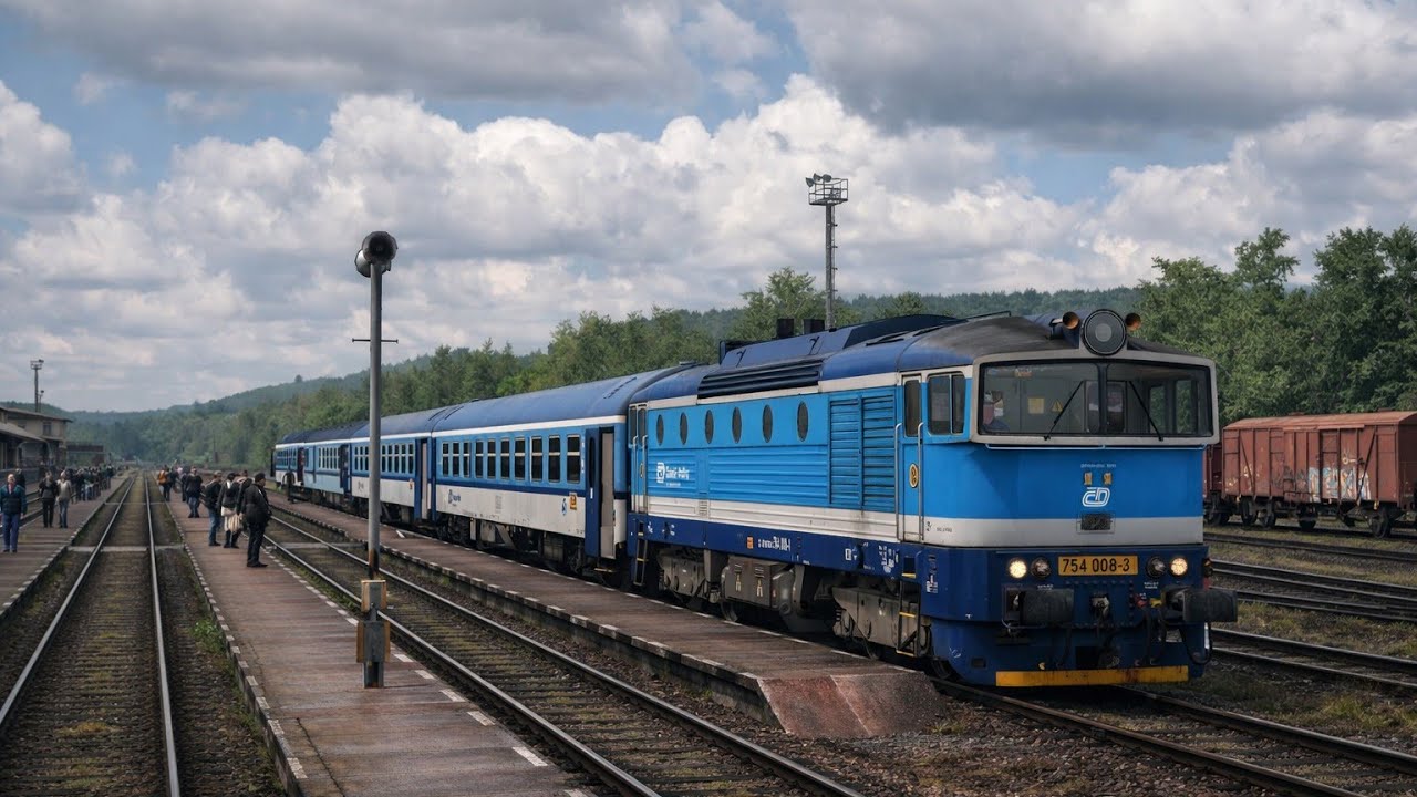 Train Simulator Classic, R924 Krakonoš Trutnov hl.n - Hradec Kralove hl.n (Praha hl.n.) 