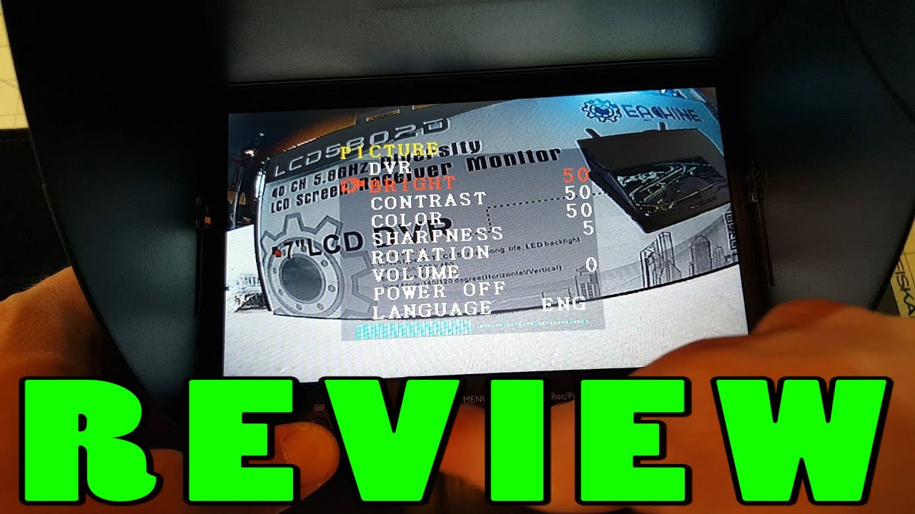 Eachine LCD5802D FPV Monitor Review 👍