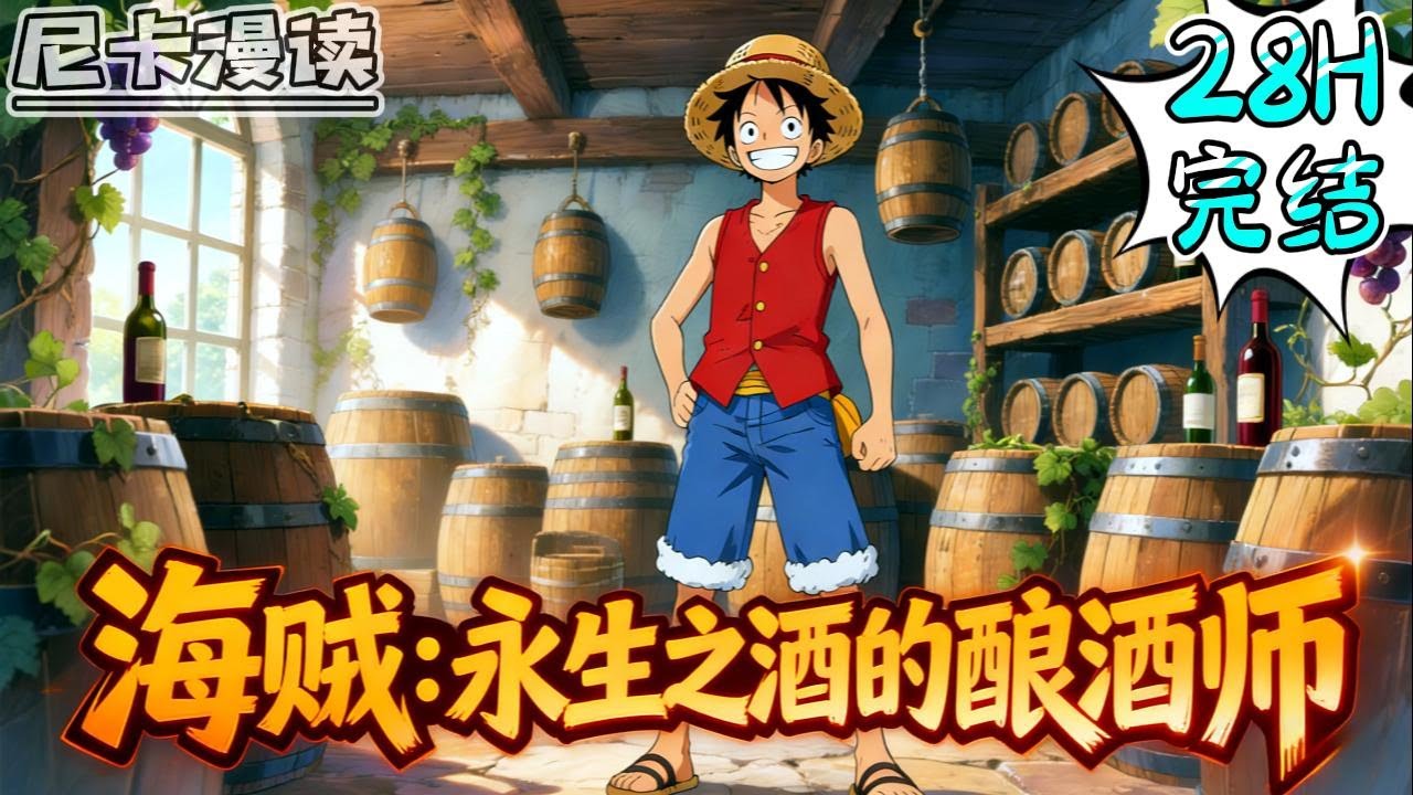 💥完结全集！《海贼：永生之酒的酿酒师》以恶魔的身份被召唤至海贼世界，开局就是蜂巢岛，轻松加入洛克斯海贼团...#热血 #動漫 #海贼王 #onepiece #有声书 #有声漫画 #一口气看完 #动漫