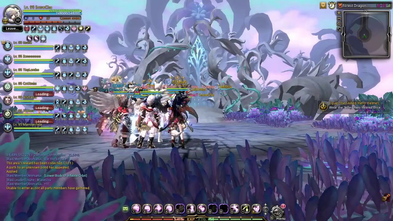 Forest Dragon Nest (Hardcore) Guide for Stages 1-3