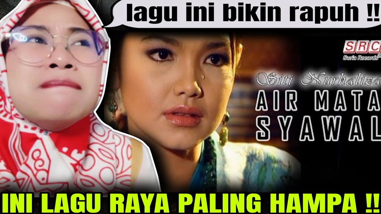 GK NYANGKA‼️LAGU RAYA SEHANCUR INI‼️SITI NURHALIZA 🇲🇾 air mata syawal REACTION Medhok