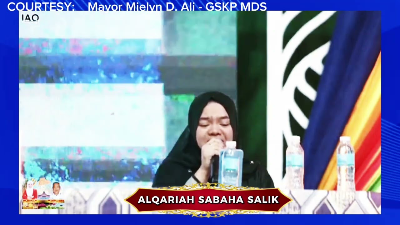 2025 NATIONAL CHAMPION ALQARIA SABAHA SALIK 2026 International Qur'anic Reading Exhibition 2026