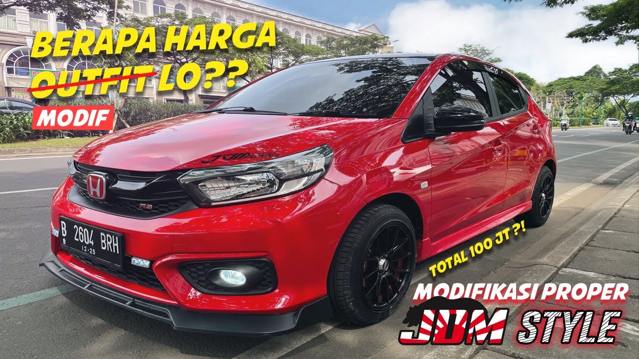 Harga Modifikasi Brio Satya Jadi Keren & Sporty! Budget Ramah, Tampilan Mewah 🔥