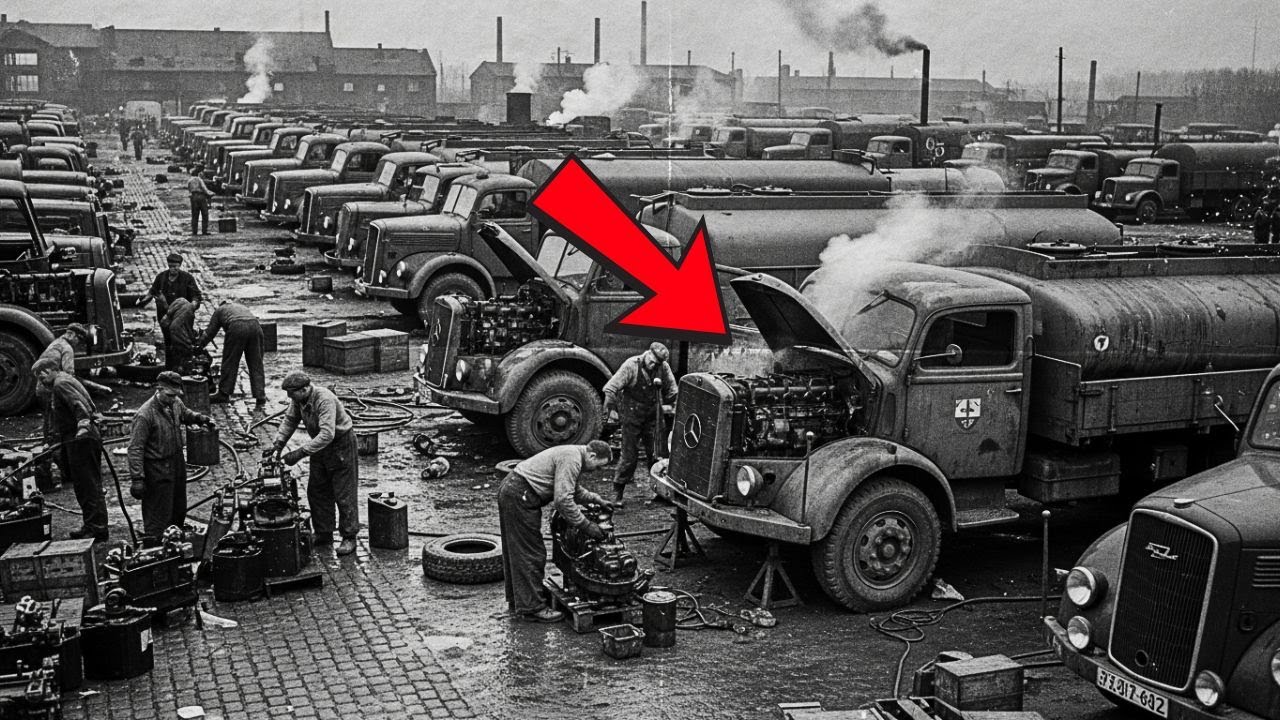 Ce qui est vraiment arrivé aux camions-citernes allemands après la Seconde Guerre mondiale