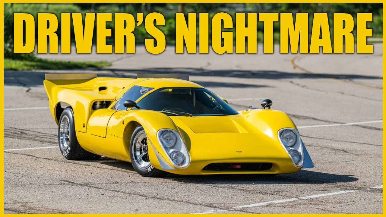 The Sbarro Lola T70 Mk III: A Race Car with Number Plates