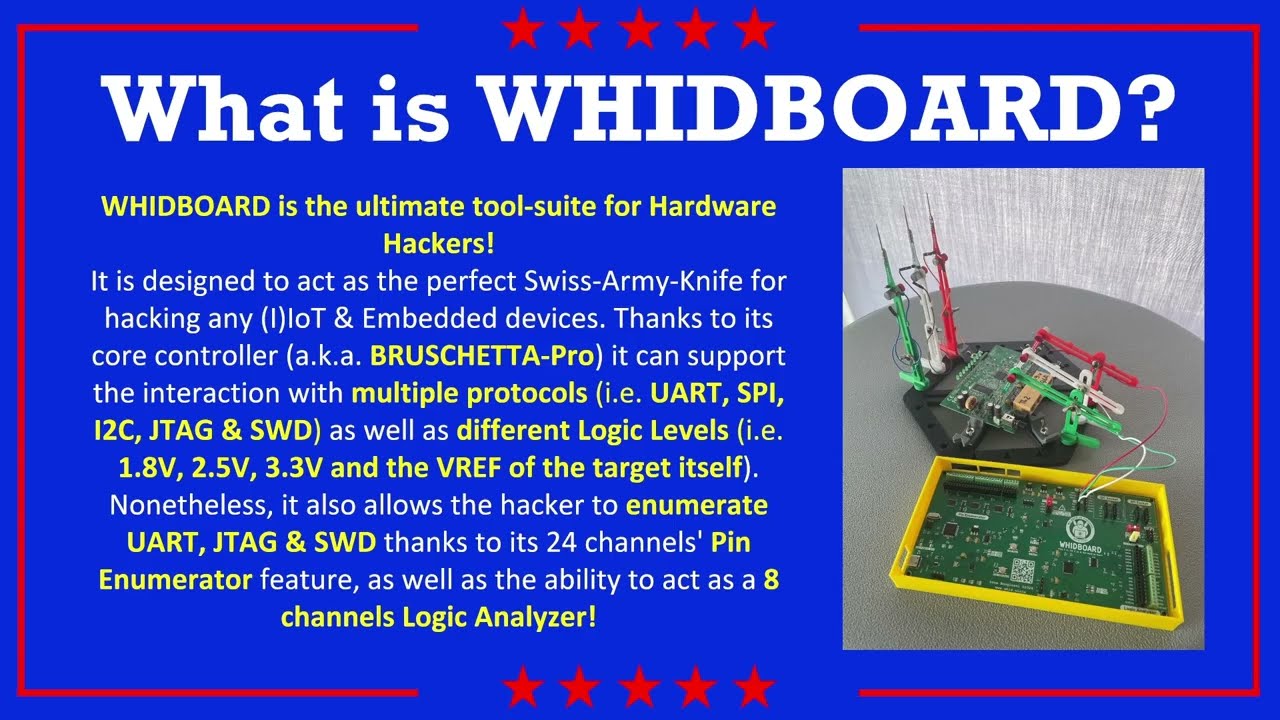 WHIDBOARD: The Ultimate Swiss Army Knife For Hardware Hackers