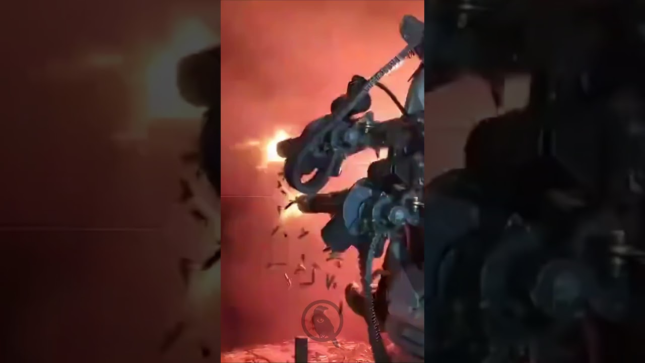 [😵&zwj;💫sound😵] Quad Minigun Test #shorts