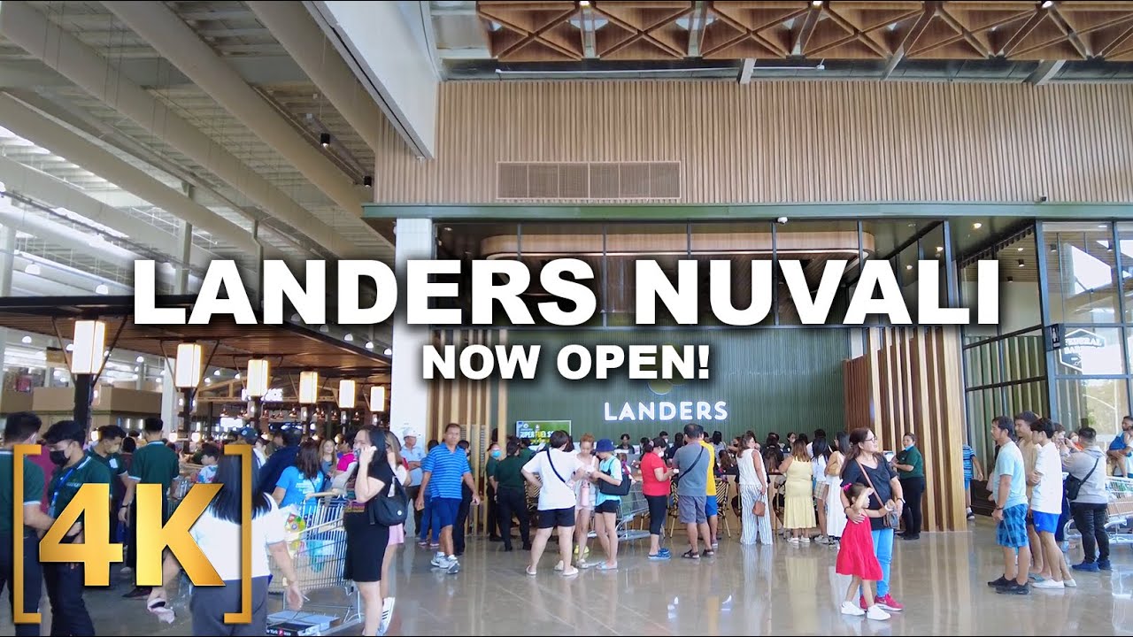 The First Landers in LAGUNA is Now Open! | Landers Nuvali, Sta. Rosa | Walking Tour | Philippines