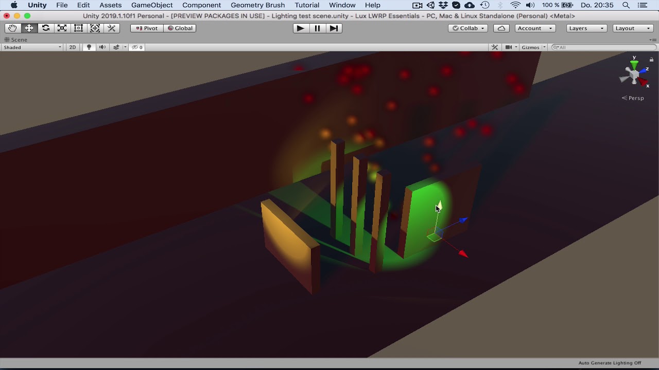 Unity LWRP Particle real time Shadows