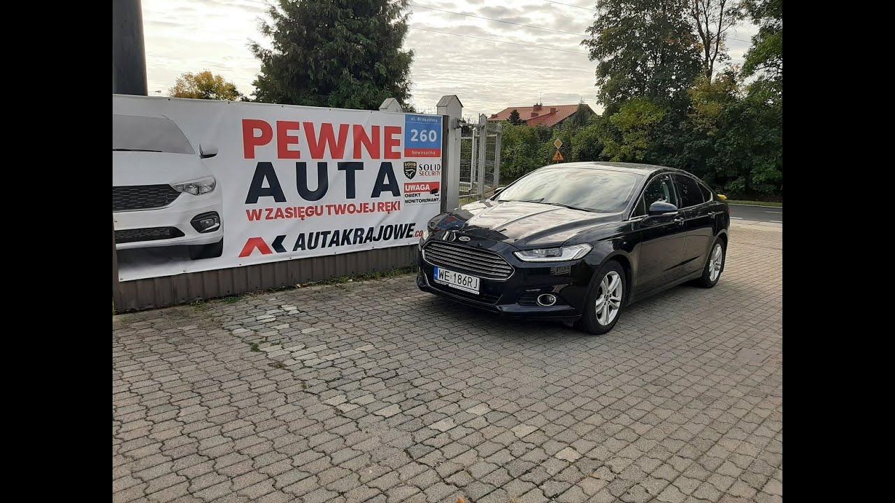 FORD MONDEO 2.0 2017 Auta Krajowe WE186RU