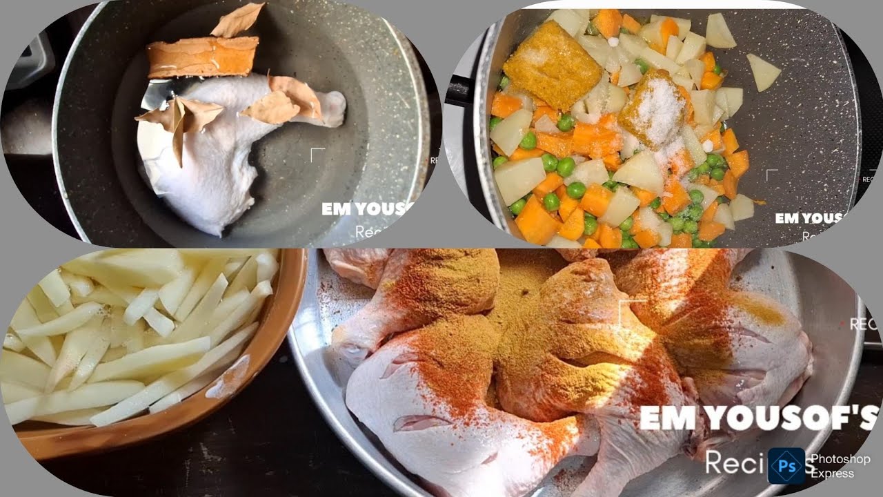 شوربة الخضار و دجاج بالفرن مع أم يوسف | EM YOUSOF'S RECIPES