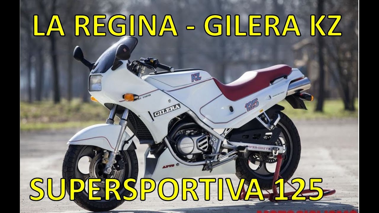 La regina degli anni 80 - la Gilera KZ