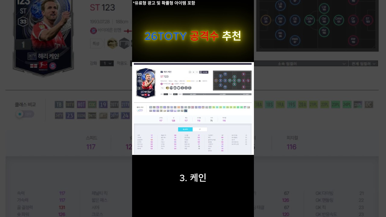 26TOTY 공격수 추천