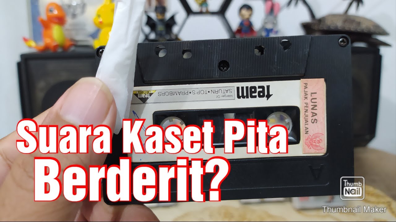 Cara Mengatasi Suara Kaset Pita Yang Menderit atau Mendecit