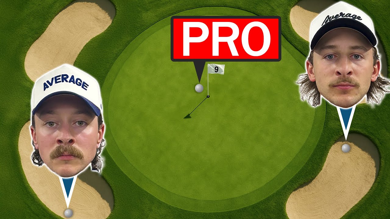 Can 2 Average Golfers Beat A Golf Pro? (9 Hole Match)