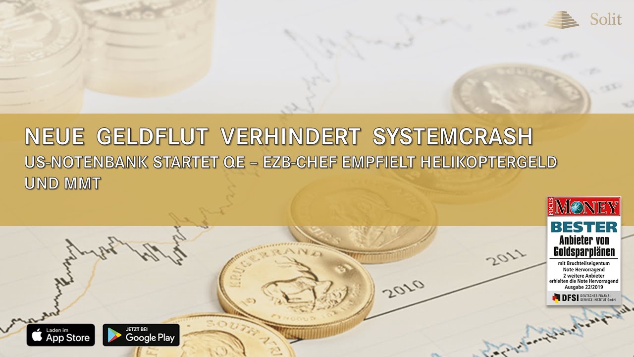 Neue Geldflut verhindert Systemcrash – Webinar mit M. Blaschzok (22.10.2019)