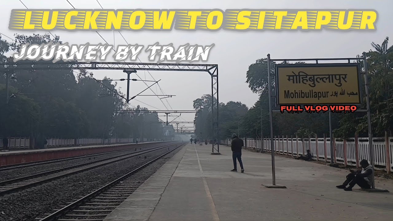 Lucknow To Sitapur Journey by Train @iam.pankaj_k #trending #vlog #lucknow #railway #train #journey 