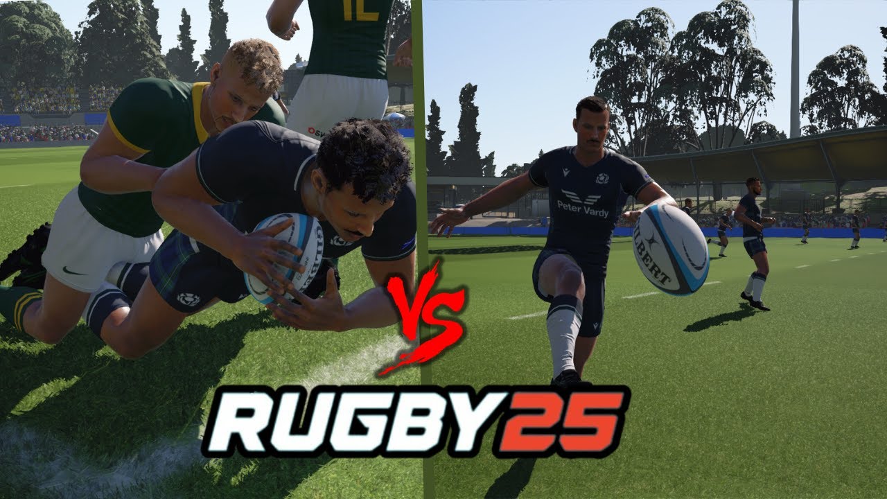 RUGBY 25 ǀ Springboks Vs Scotland GAMEPLAY (PC UHD) [4K 60FPS]