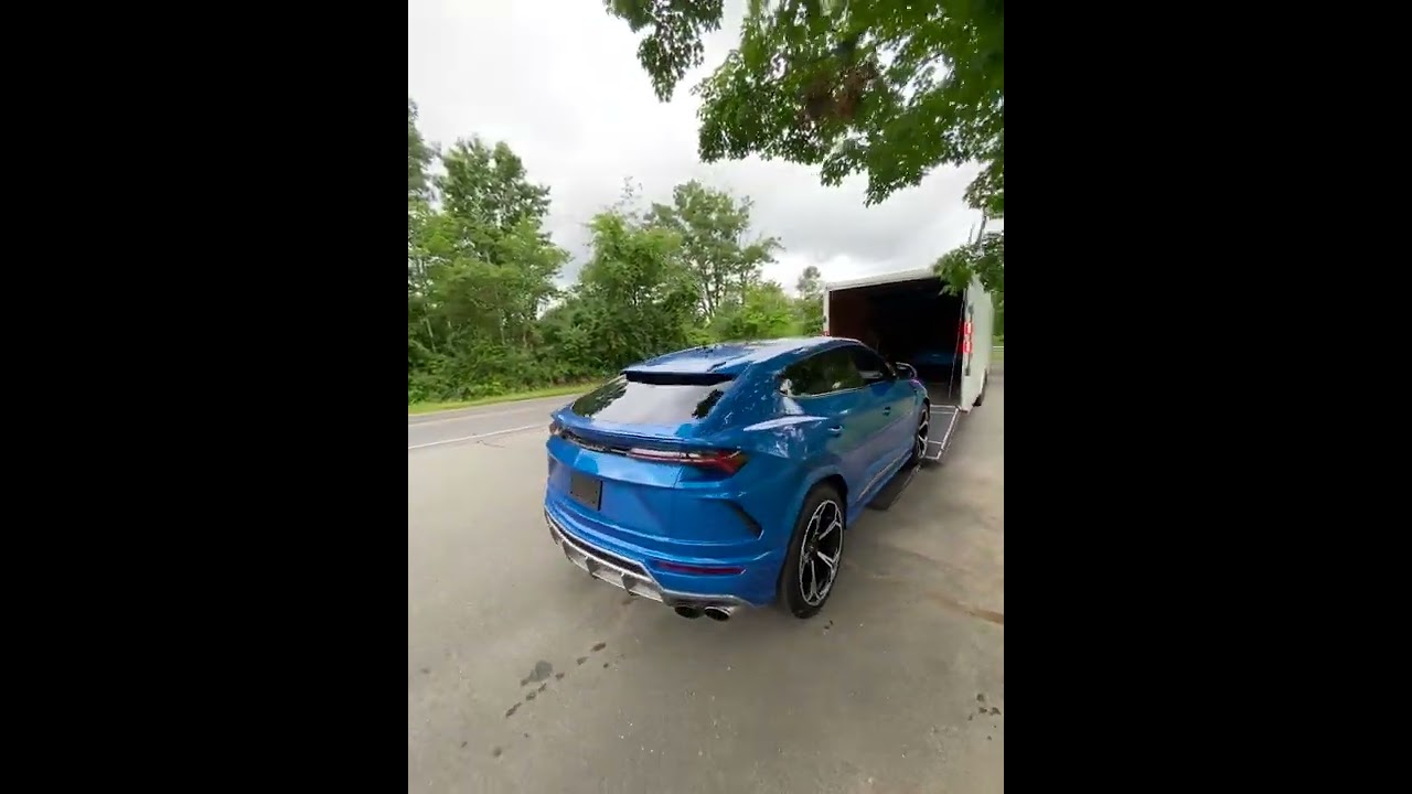 Luxury auto transport across the USA #shorts