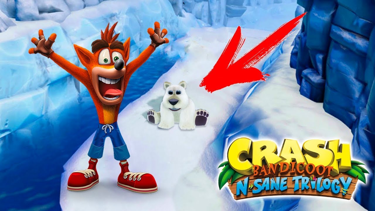 Уровень Bear Down БЕЗ МЕДВЕДЯ / Bear Down Without the Bear - Crash Bandicoot N. Sane Trilogy [JMP]