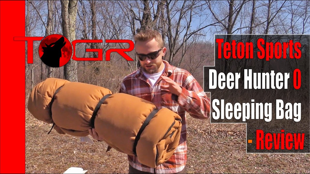 Inexpensive but Heavy - Teton Sports Deer Hunter 0 Sleeping Bag - Review