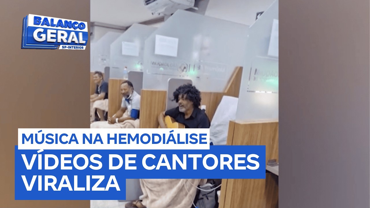 Cantores se encontram durante tratamento de saúde, gravam vídeo em hospital e iniciativa viraliza