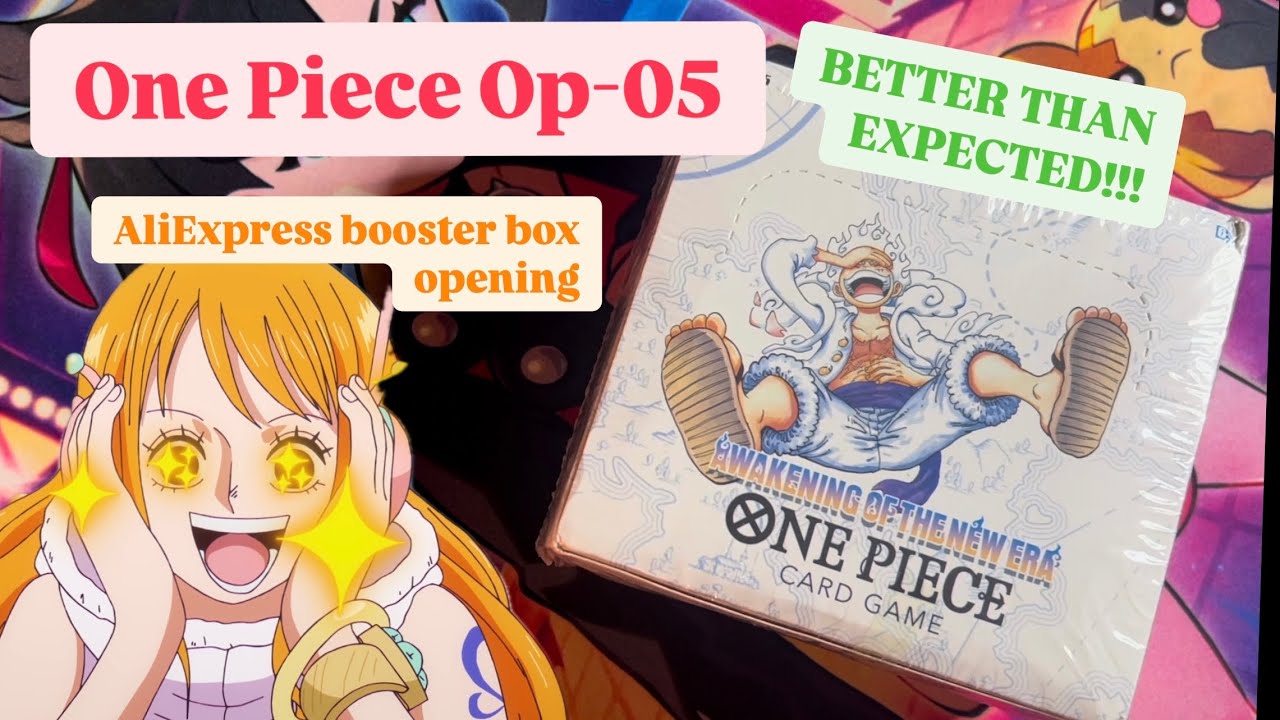 One Piece OP-05 AliExpress Booster Box Opening!!!