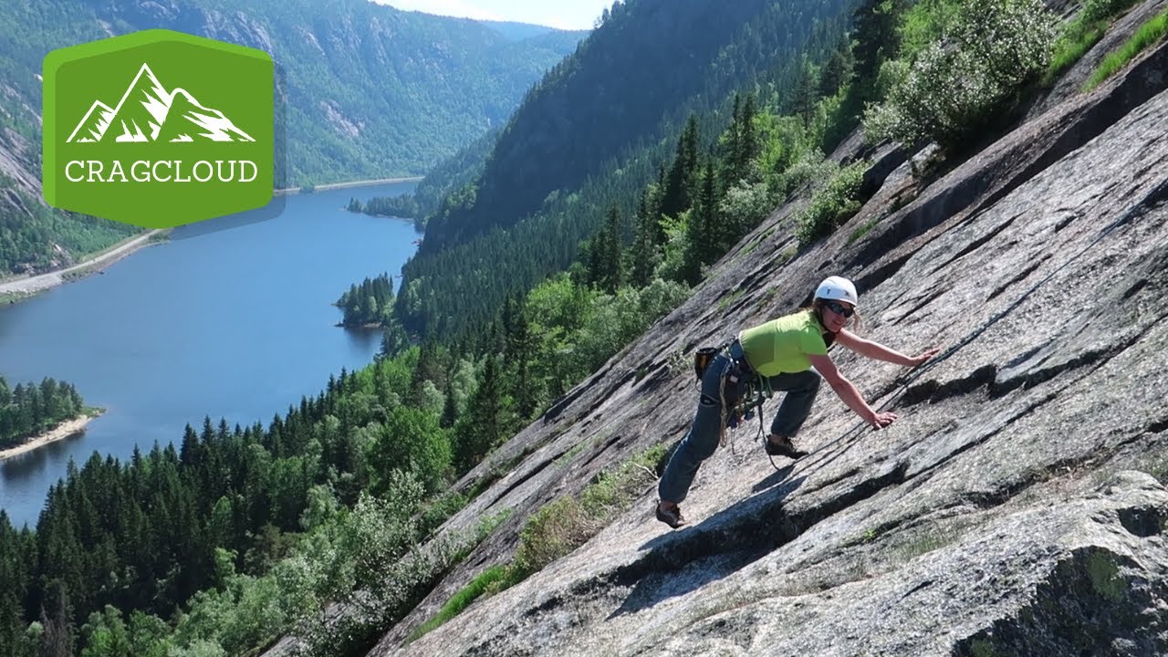 Rock Climbing in Norway: Multi Pitch Climbing in Setesdal