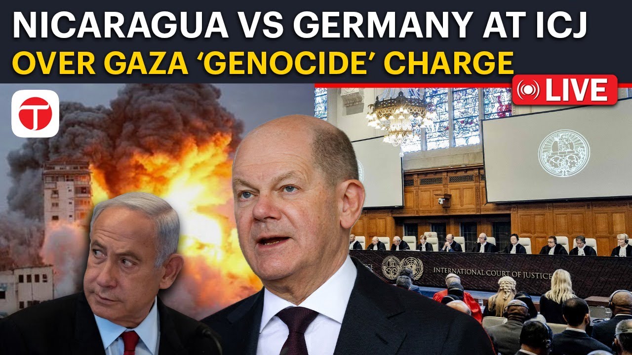 🔴LIVE | ICJ Begins Hearing On Nicaragua’s Charge Of Germany Aiding Israeli ‘Genocide’ In Gaza