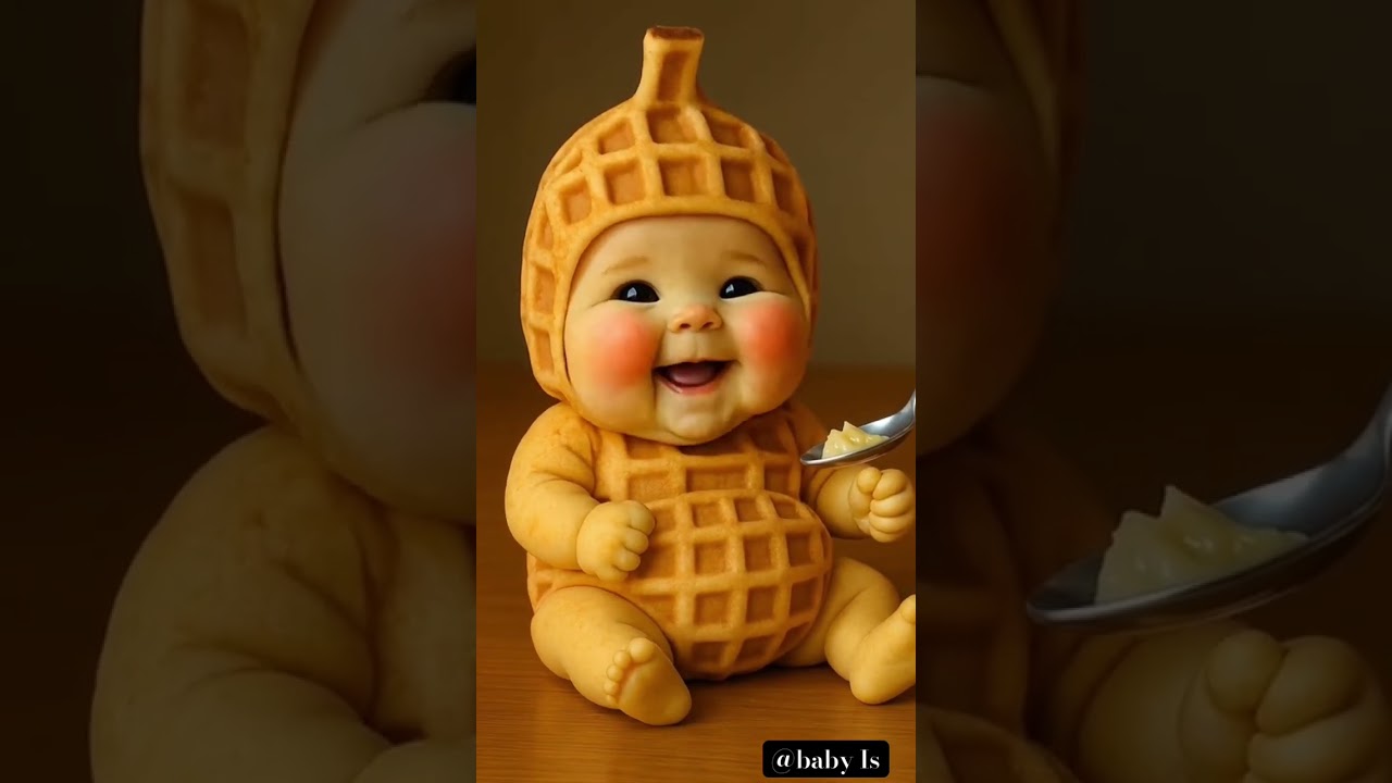 Today&rsquo;s sweetest baby 🧇💛 ASMR #Asmr#BabyIs #CuteCompilation #shorts #asmr #chocolatebaby