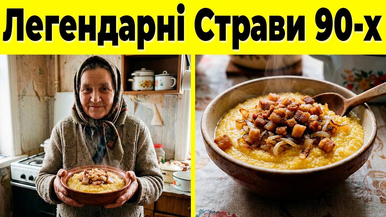 10 Культових Страв України 90-х! Смак, Який Не Забути!