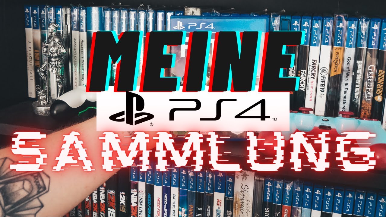 Meine PS4 Sammlung (100+ Spiele) | Das Ende der Playstation 4 Ära!