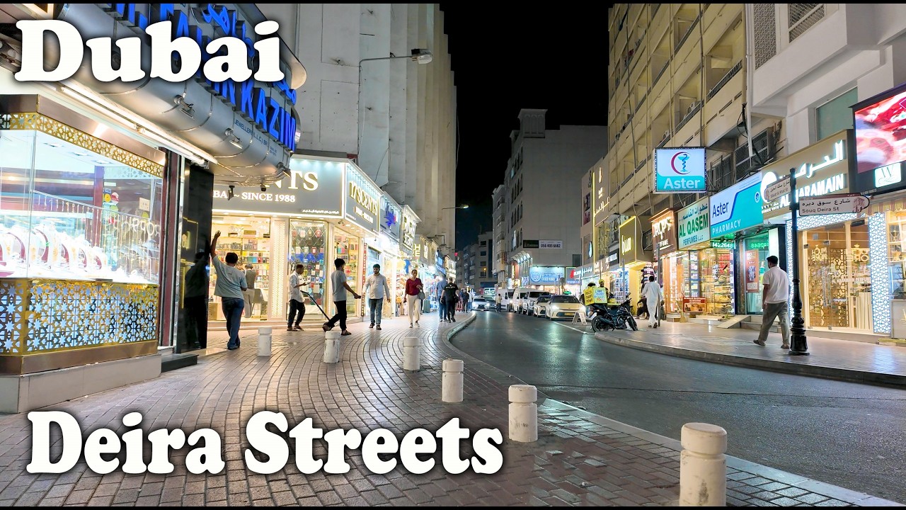 Deira Dubai 🇦🇪 | Gold Souq to Baniyas Square | Old Dubai Evening Walking Tours