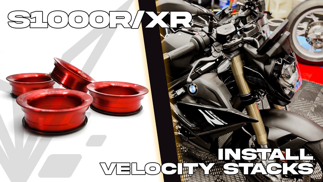 2020-2025 BMW S1000R/XR, Install BT Moto Velocity Stacks