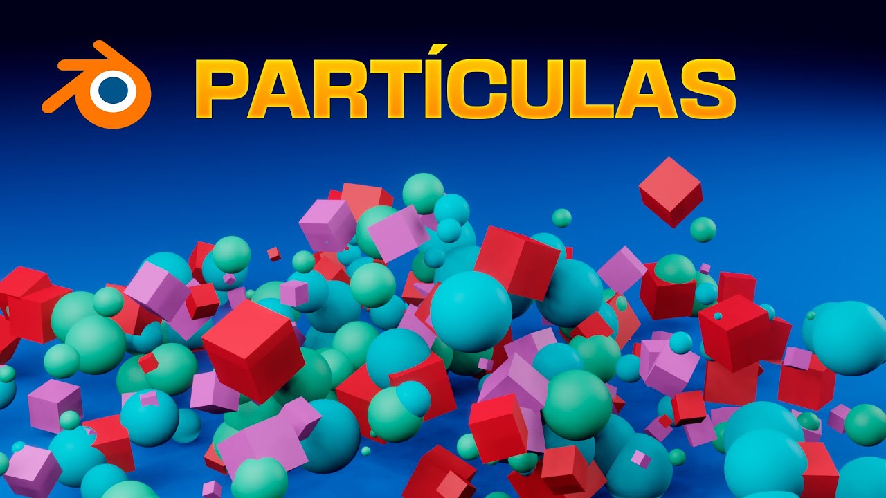 🟠 GUÍA de PARTÍCULAS en Blender + Force Fields