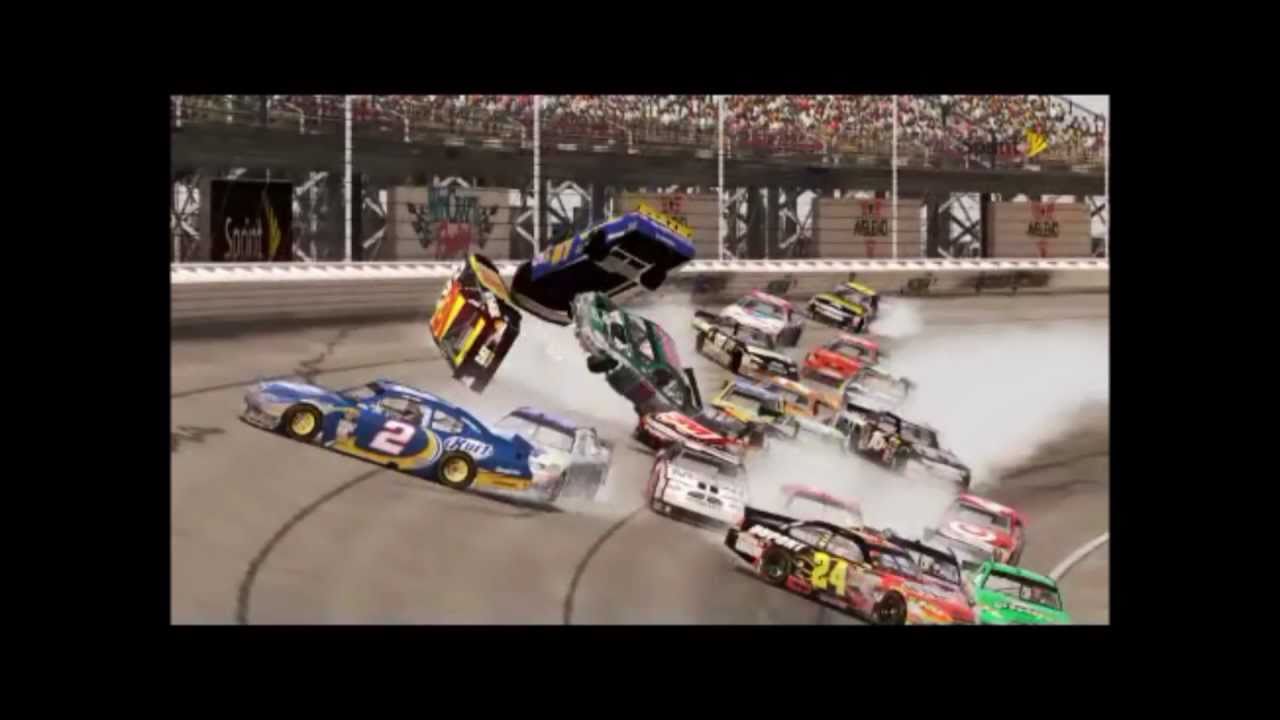 Nascar The Game 2011 Crashes-Its Not My Time