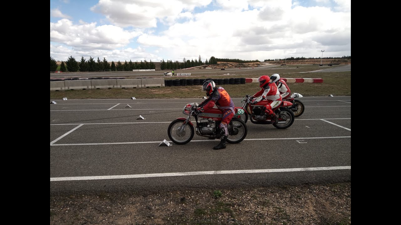 3-4-2022 Campeonato de Castilla y León de motos Clásicas Europeas.
