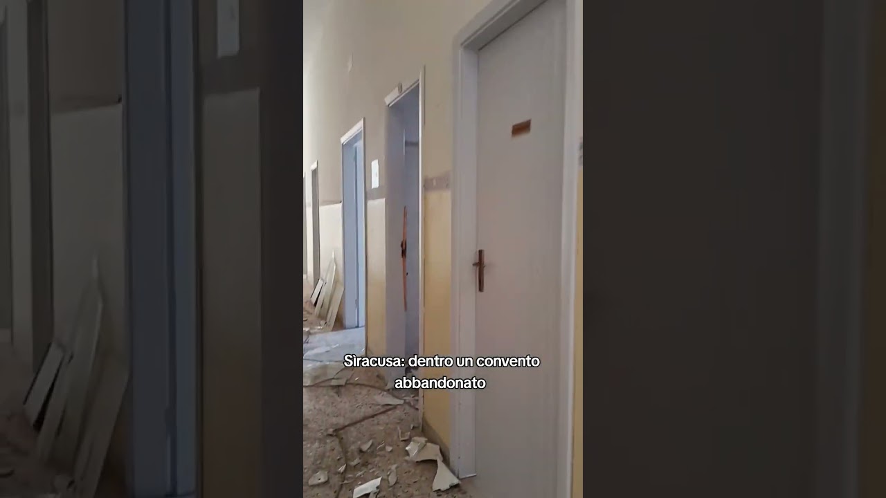 Sìracusa: dentro un convento abbandonato 
