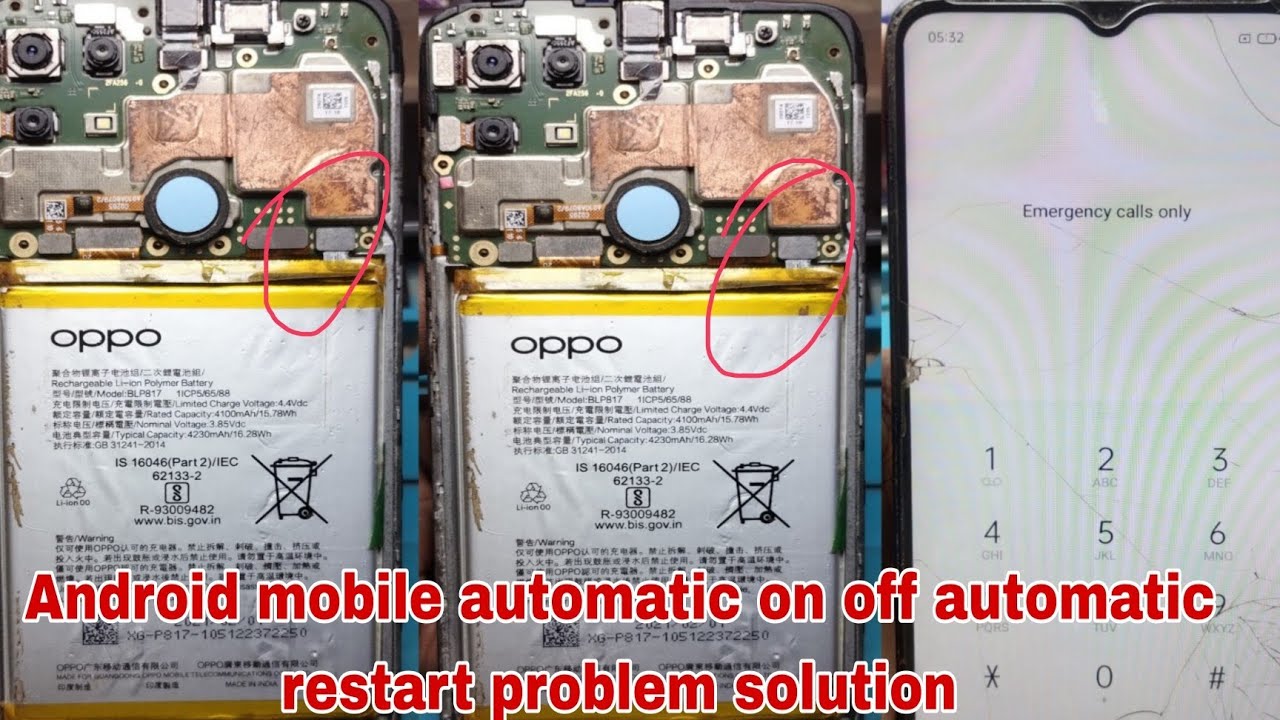 All Android mobile automatic on off automatic restart problems solution#vikastech #mobilerepairing 