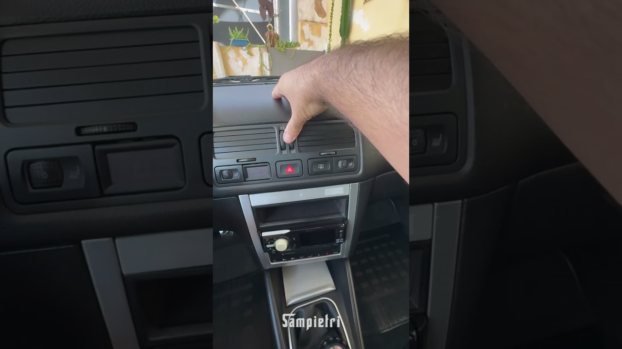 Você conhecia? Difusores de AR diferente no Golf mk4? BORA VENTS