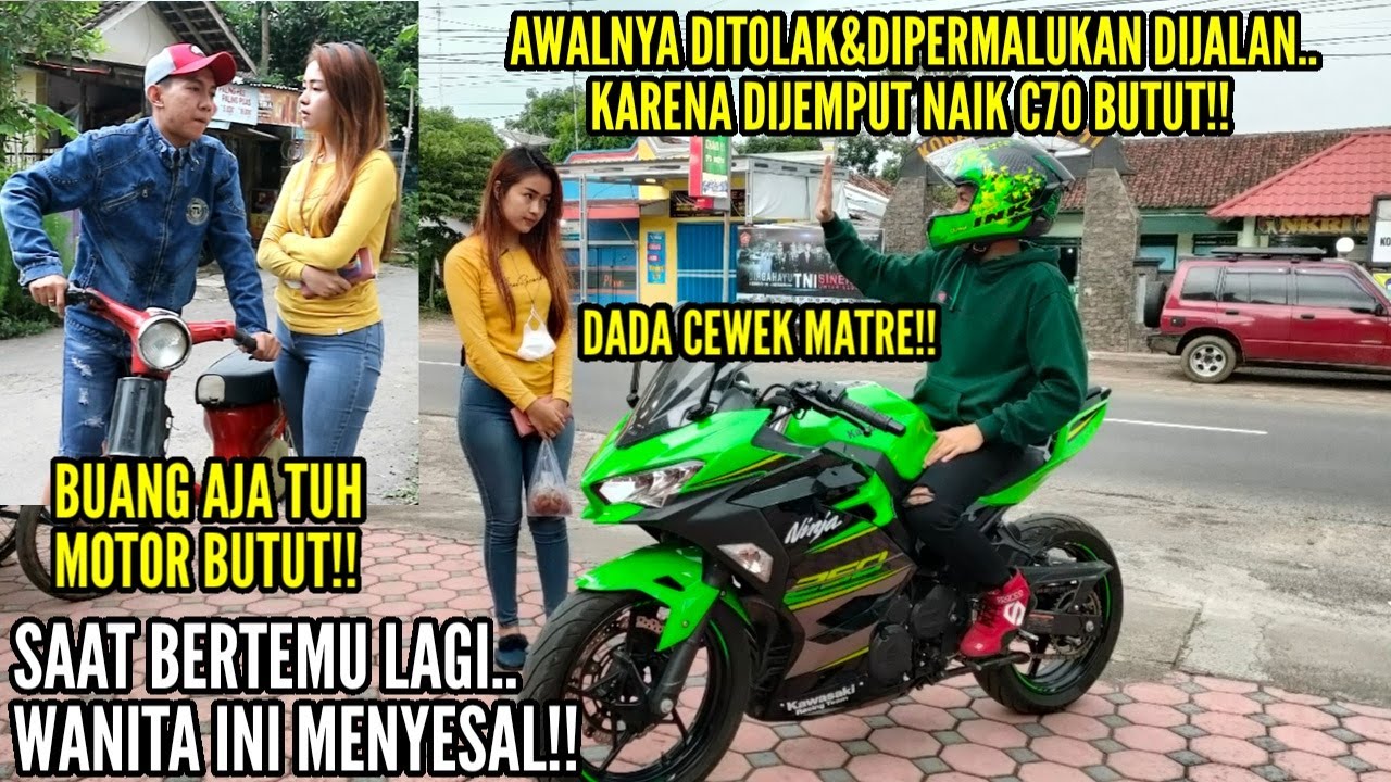 AWALNYA DITOLAK&DIPERMALUKAN DIPINGGIR JALAN KARENA DIJEMPUT NAIK C70 BUTUT!!Tapi lihat ini..