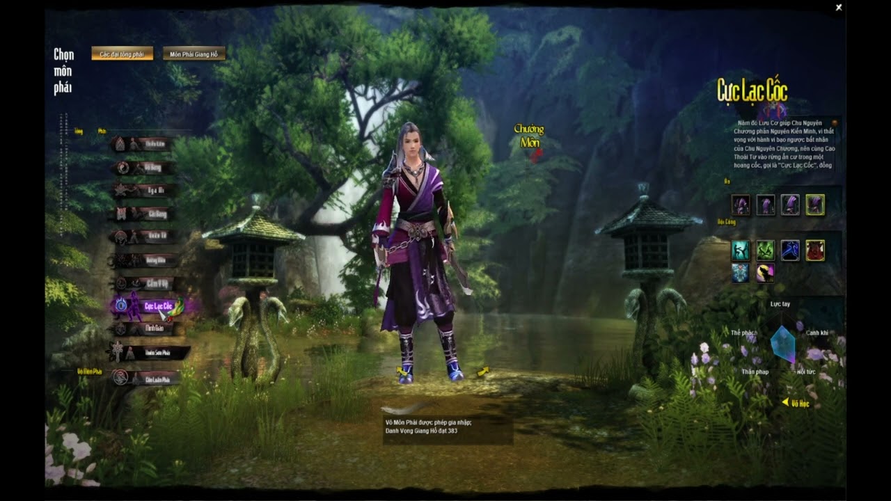 Lựa chọn môn phái cho người mới chơi - Cửu Âm Chân Kinh #ageofwushu #cuuamchankinh