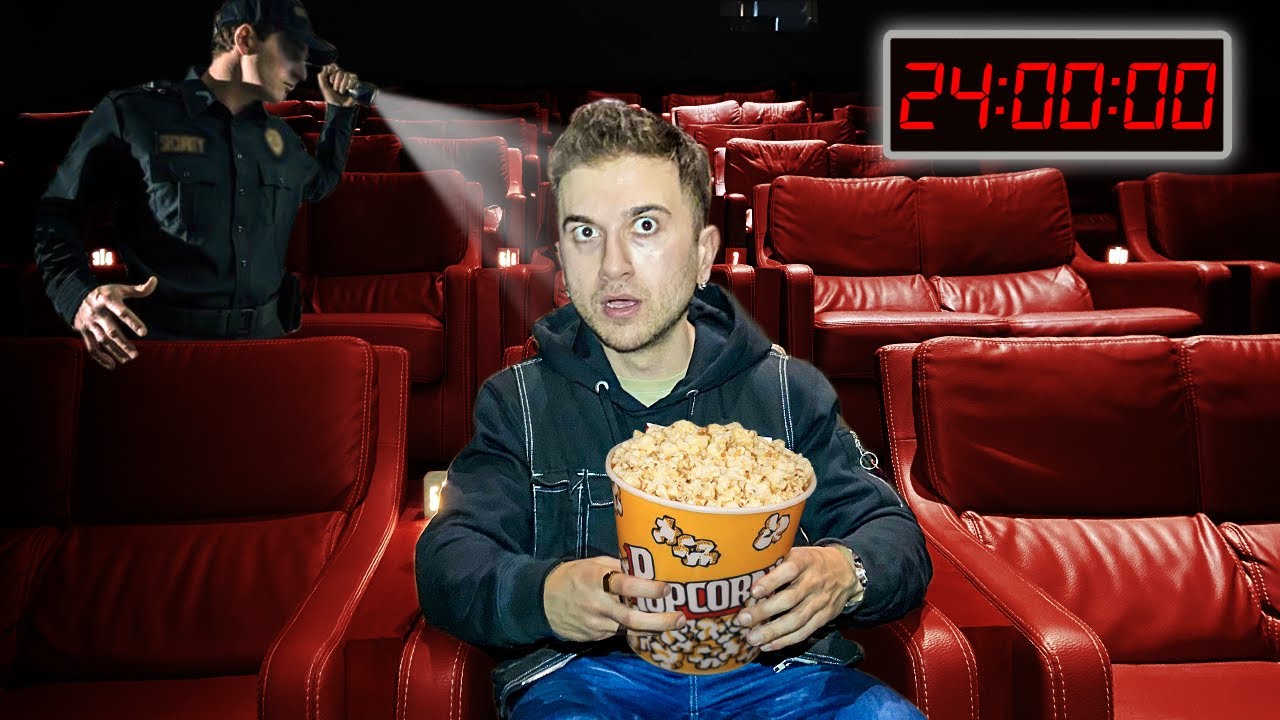 GECE GİZLİCE SİNEMA SALONUNDA KALMAK !
