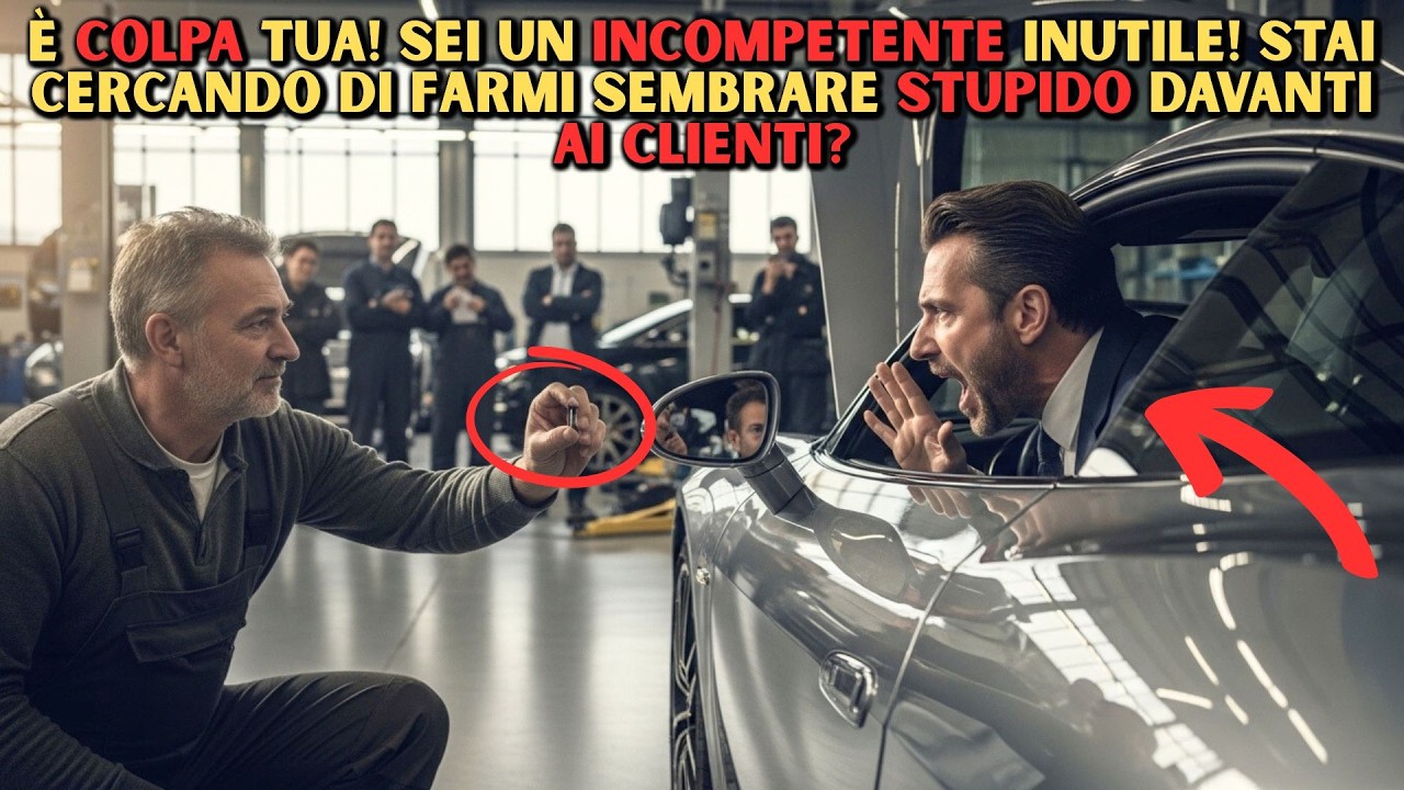 “Hai Sbagliato Diagnosi Ancora!”—Il Direttore Lo Accusò, Ma Tolse Una Vite E La Porsche Bloccò In 4…