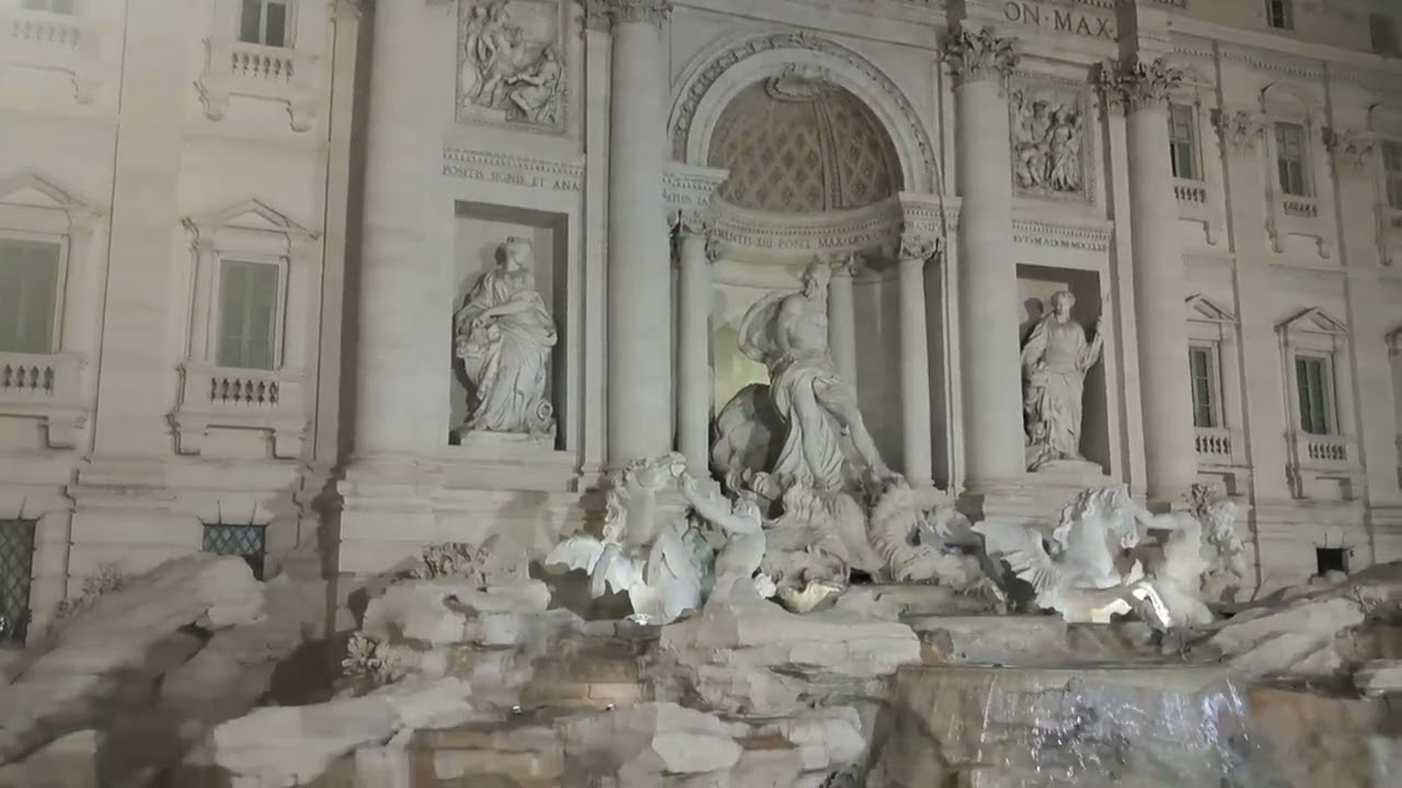 Rome by Night Fontana di Trevi Walking Tour at Midnight