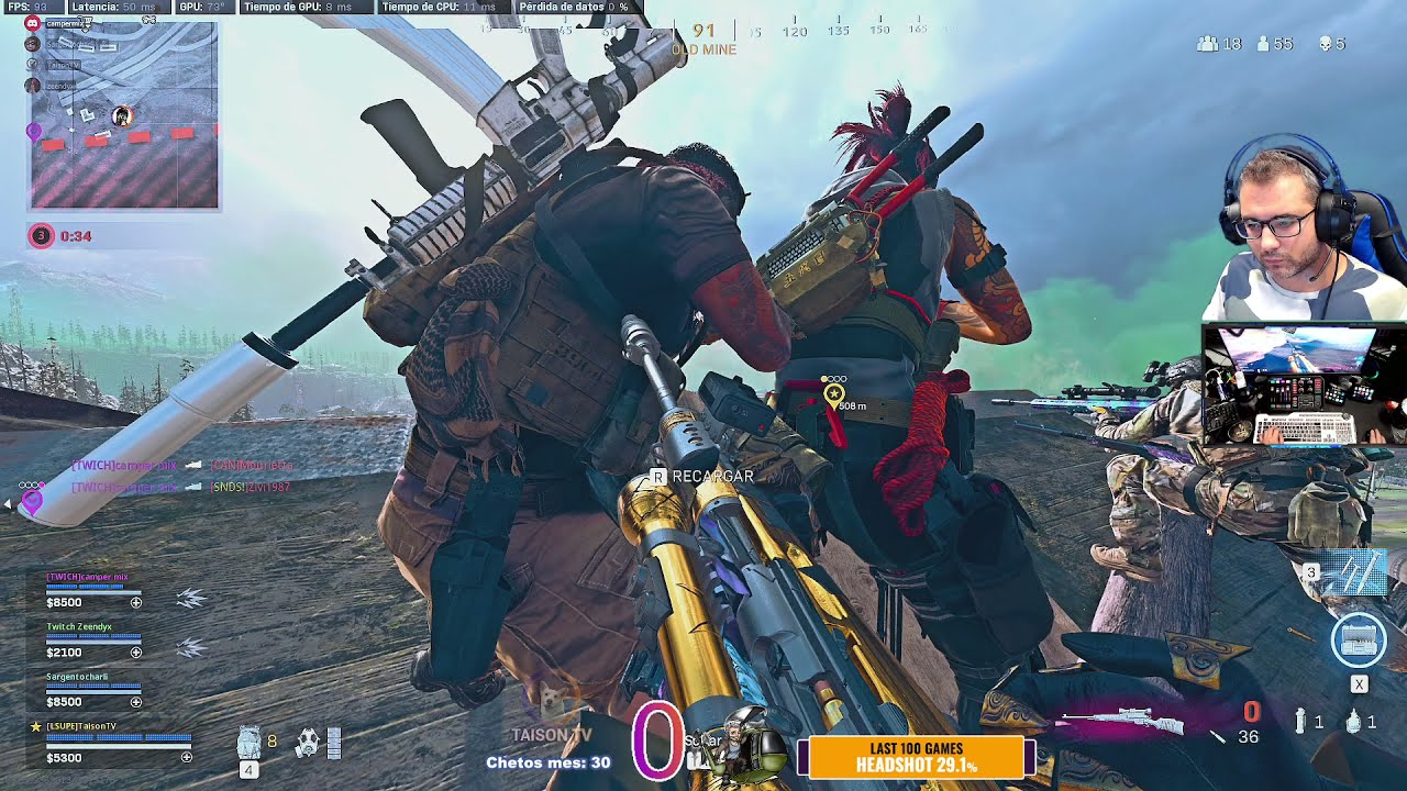 Si soy yo usando un MP5 en Warzone... debo estar to loco.