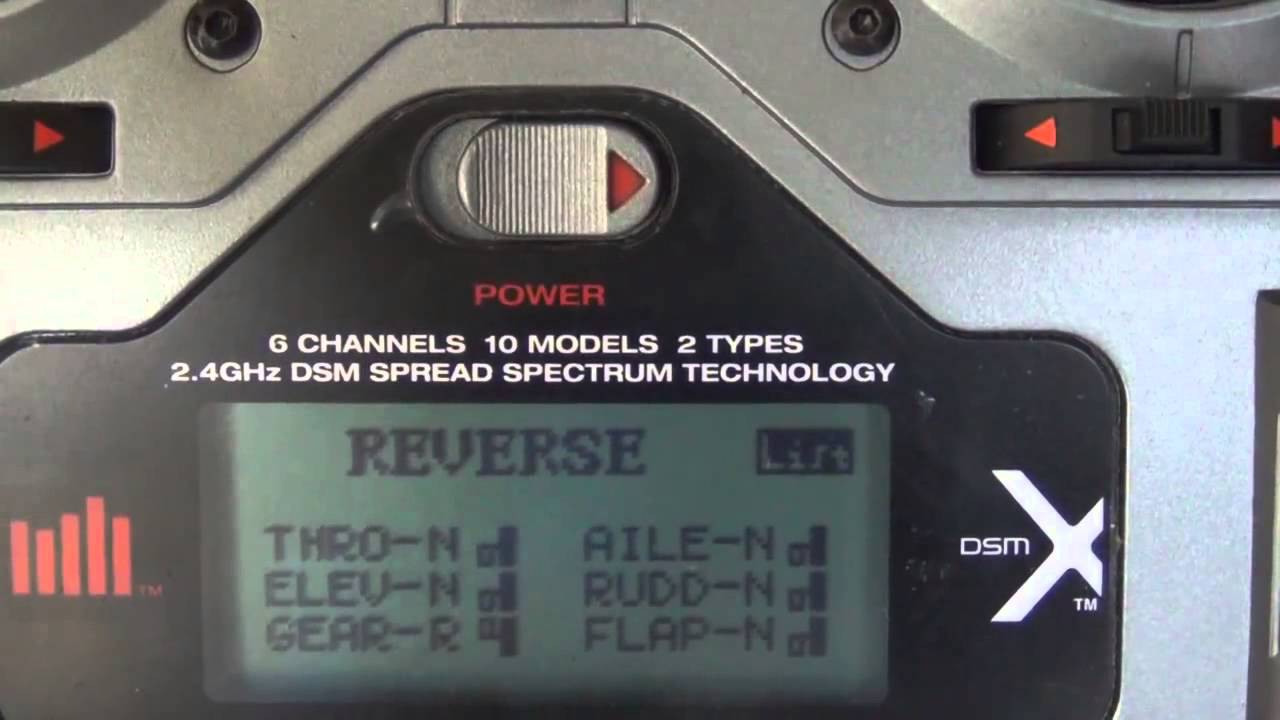 Blade 200SRX Dx6i Settings