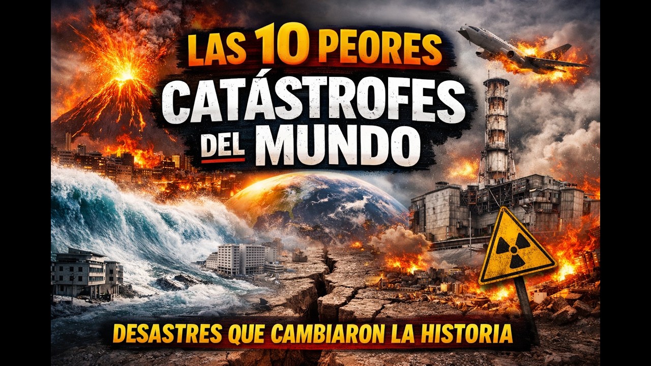 Las 10 Peores Cat&aacute;strofes del Mundo 🌍 | Desastres Reales que Impactaron la Historia