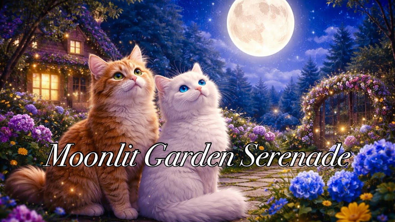 【Lo-Fi Relax/Sleep Music】Moonlit Garden Serenade