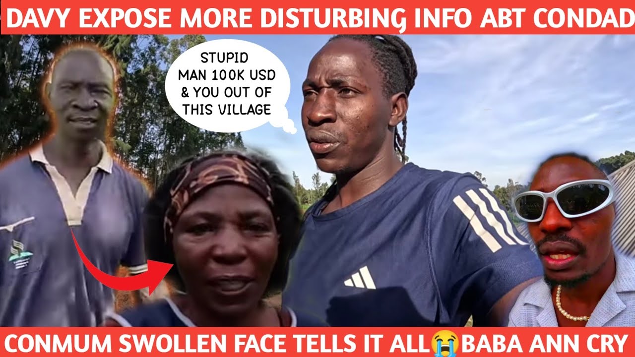 &ldquo;TODAY THE WHOLE WORLD WILL KNOW&rdquo; DAVY EXPOSE CONDAD MORE CONMUM SWOLLEN FACE RAISE QUESTIONS MARWA